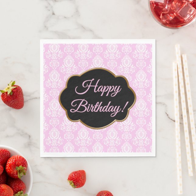 Fun, Flirty and Feminine  Napkin (Insitu)