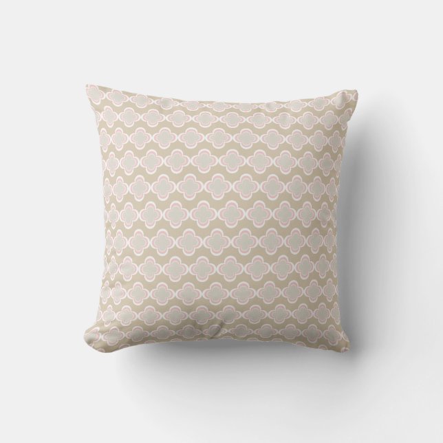 Fun Flower Print Cushion (Front)