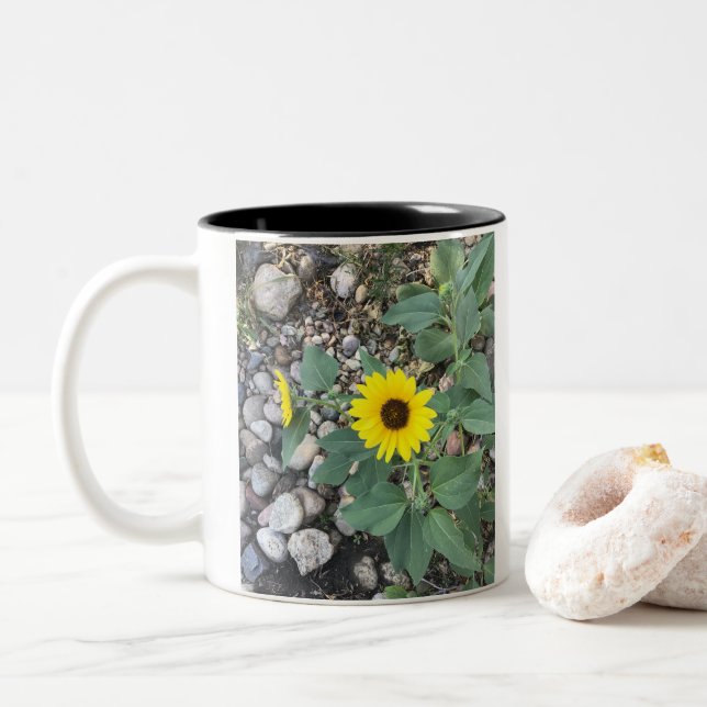 Fun Flowers Mug (With Donut)