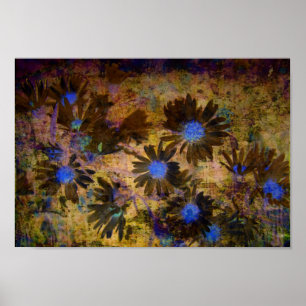 Fun Flowers Poster
