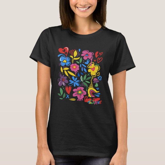 Fun Flowers T-Shirt (Front)