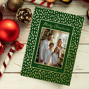 Fun Foil Christmas Card Template Customise