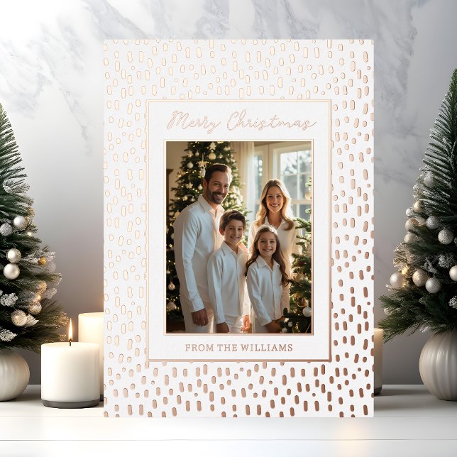 Fun Foil Christmas Card Template Customise (Creator Uploaded)