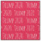Fun Font Donald Trump 2020 Pattern