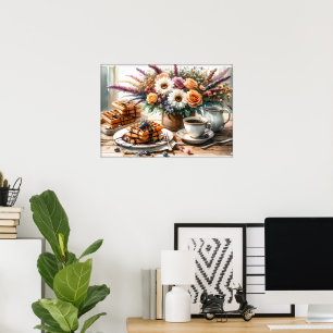 Fun food lovers kitchen Poster