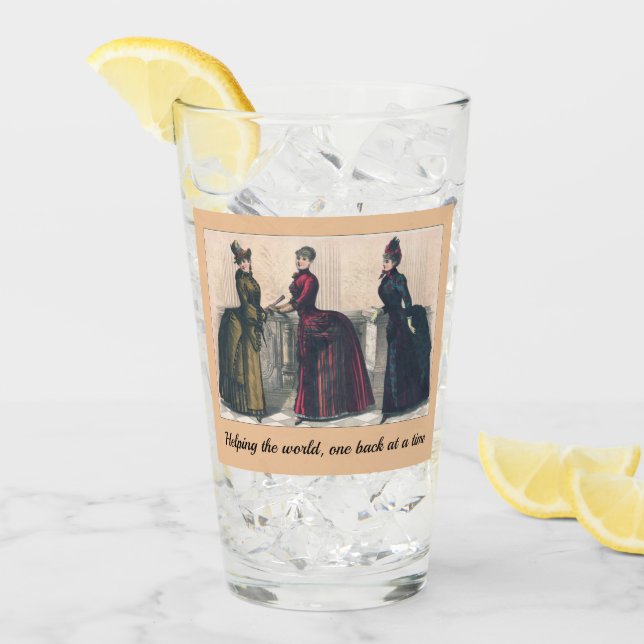 Fun for Physio, Massage Therapist or Chiropractor Glass (Front Ice)