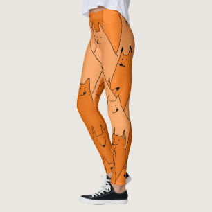 Fun foxes leggings