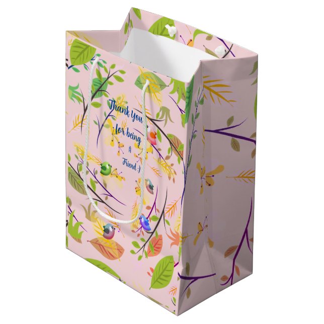 Fun Friends -  Medium Gift Bag (Front Angled)