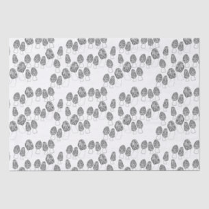 Fun Fungi Morel Mushrooms Pattern Gift Tissue Paper