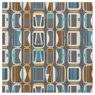 Fun, Funky Mid Century Modern Fabric