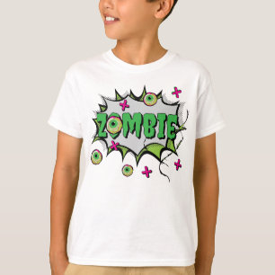 Fun Funky Zombie Halloween  T-Shirt