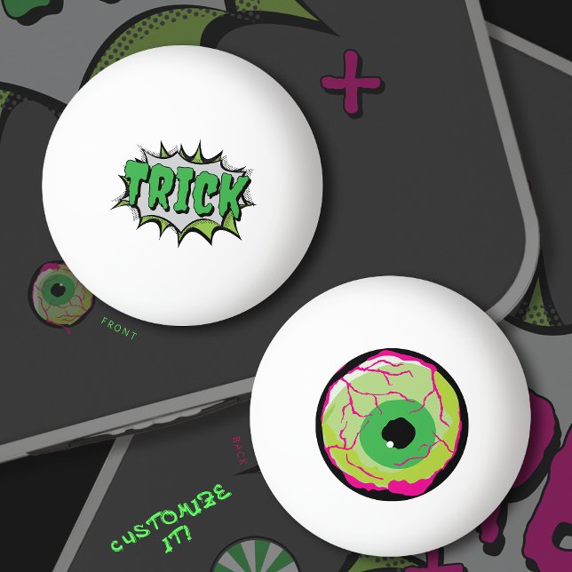 Fun Funny Halloween 'Trick’ with 'Zombie Eyeball'  Ping Pong Ball (Creator Uploaded)