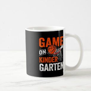 Fun Games On Kindergarten Basketball First Day Of Coffee Mug