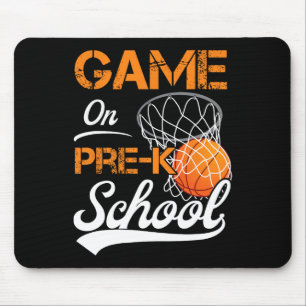 Fun Games On Pre-k Basketball First Day Of School Mouse Pad