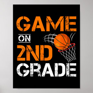 Fun Games On Second Grade Bysketbyll First Day Of  Poster