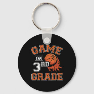 Fun Games On Third Grade Basketball First Day Of S Key Ring