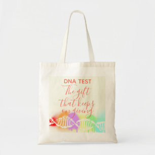 Fun Genealogy DNA Test the Gift that Keeps Giving Tote Bag