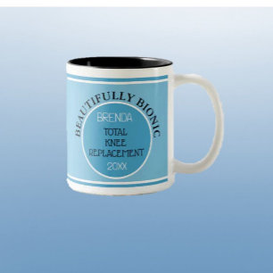Fun gift~ Beautifully Bionic Knee Replacement Mug