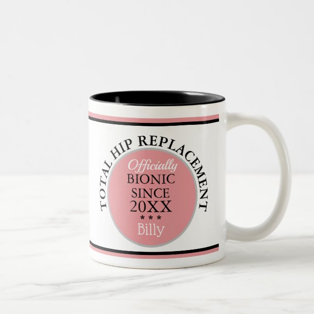 Fun gift~ Bionic Hip Replacement Mug (Right)