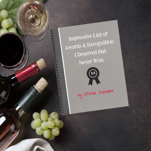 Fun Gift! Custom co-worker or friend humourous Notebook