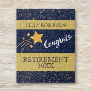 Fun gift! Custom Retirement congrats puzzle