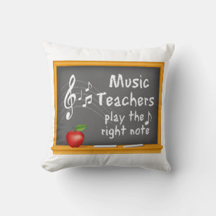Fun Gift for Music Teachers Cushion