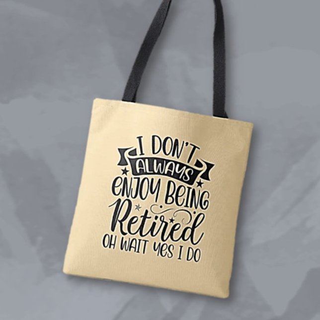 Fun Gift! Retiree Laughs Tote Bag (Creator Uploaded)