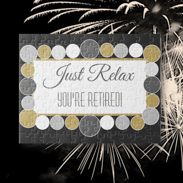 Fun Gift!  RETIREMENT jigsaw puzzle (Creator Uploaded)
