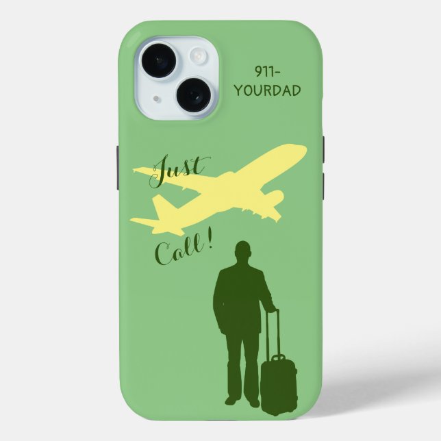 Fun Gifts -Dad Family 'Keep in Touch Case-Mate iPhone Case (Back)