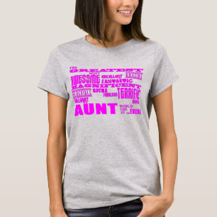 Fun Gifts for Aunts : Greatest Aunt T-Shirt