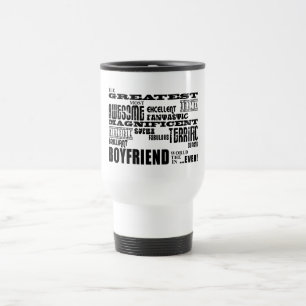 Fun Gifts for Boyfriends : Greatest Boyfriend Travel Mug