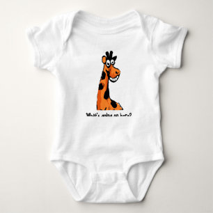 Fun Giraffe Baby Bodysuit