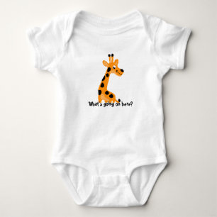 Fun Giraffe Baby Bodysuit