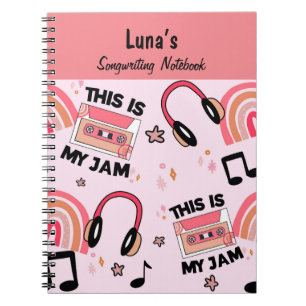 Fun Girls Songwriting Notebook