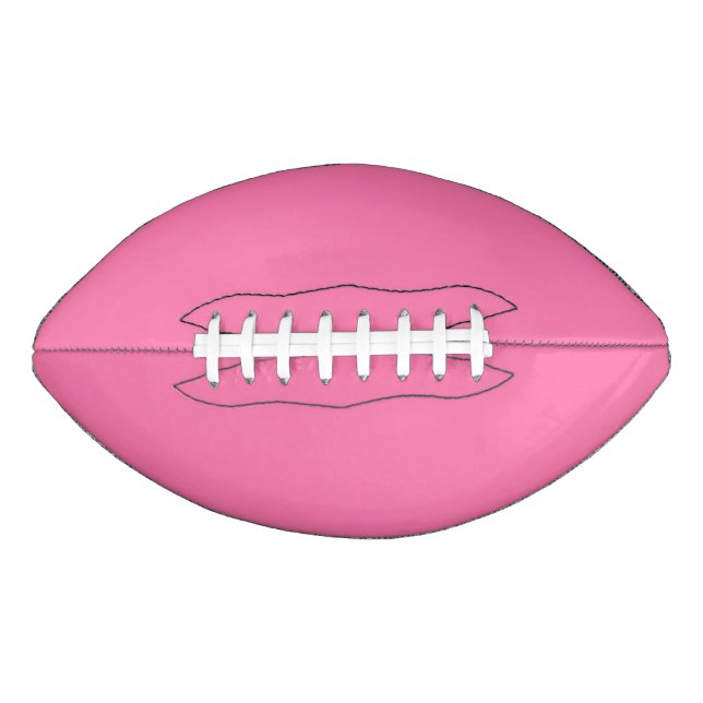 Fun Girl's Team Pink or Custom Design Colour Football (Front)