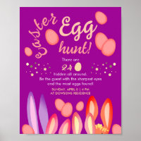 Fun Girly Easter Egg Hunt Bunny Ears Pink Party