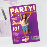 Fun Glam Colourful Pink Girl 12th Celebrity Party