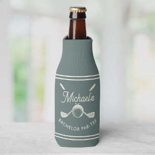 Fun Golf Bachelor Party Last Swing Before the Ring Bottle Cooler