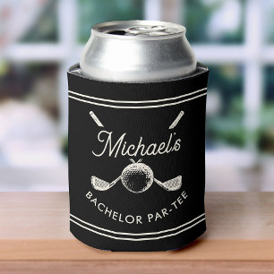 Fun Golf Bachelor Party Last Swing Before the Ring Can Cooler