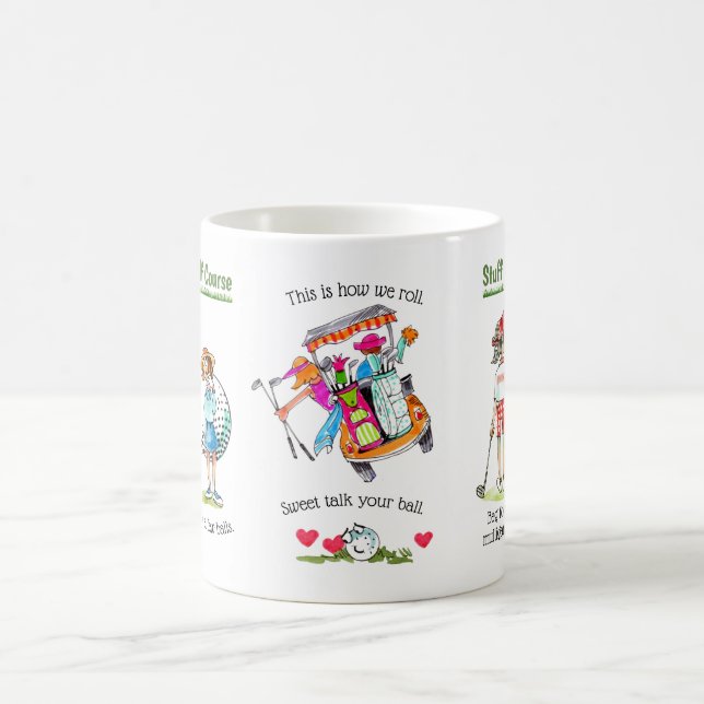 Fun Golf Course Stuff Mug (Center)