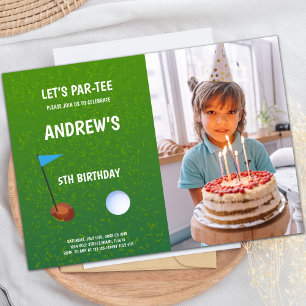 Fun Golf Party Invite