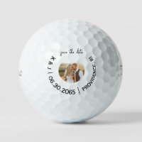 Fun Golf Photo Wedding Save the Date