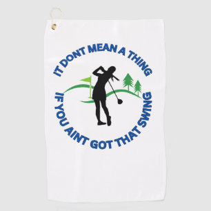 Fun Golf Towel For Women Golfers
