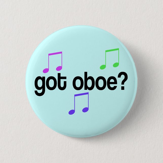 Fun Got Oboe Button (Front)