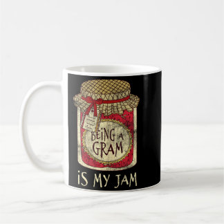 Fun Grandma Gifts Cute Funny Being A Gram Quote Coffee Mug
