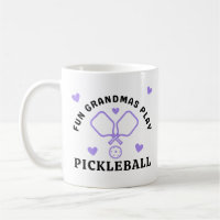 Fun Grandmas Play Pickleball With Name