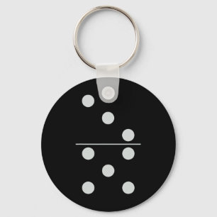 Fun Group Matching Halloween Costume Domino Domino Key Ring