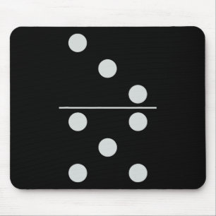 Fun Group Matching Halloween Costume Domino Domino Mouse Pad
