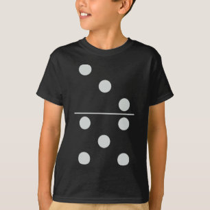 Fun Group Matching Halloween Costume Domino Domino T-Shirt