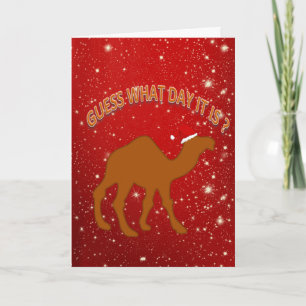 Fun Guess What Day It Is It Humour Christmas Card